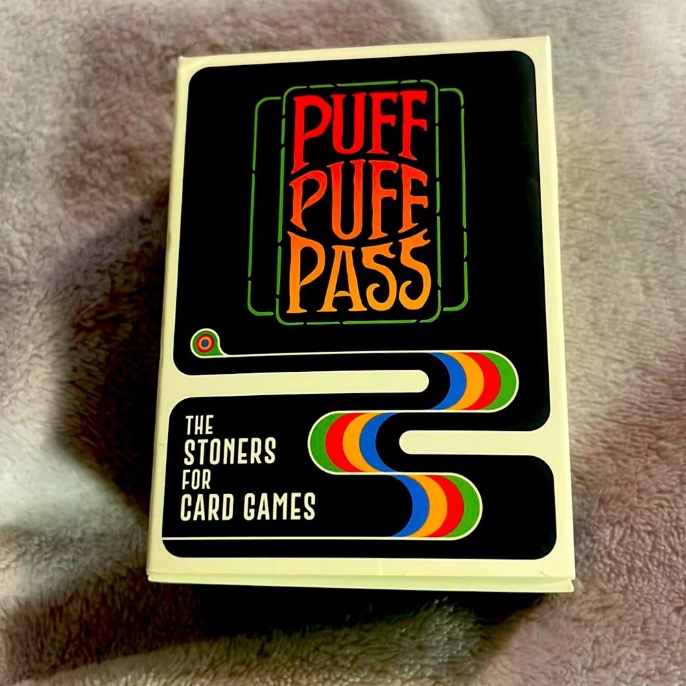 Brand new puff puff pass card game